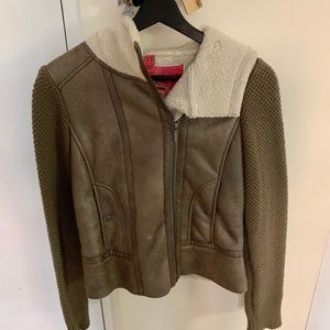 Collection B women’s faux shearling jacket